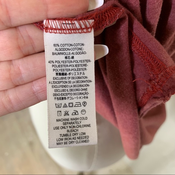 We the Free People SMALL Darling off the Shoulder Top 3312 - Picture 10 of 10